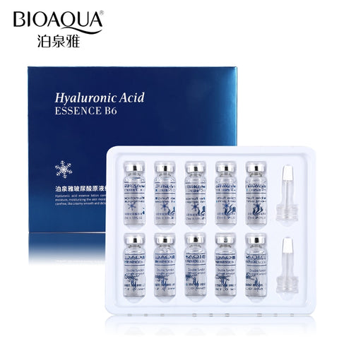 BIOAQUA 10pcs/lot Vitamin Hyaluronic Acid Serum