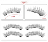 2 pairs of 4 handmade magnet eyelashes