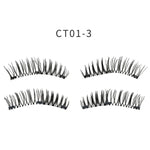 2 pairs of 4 handmade magnet eyelashes