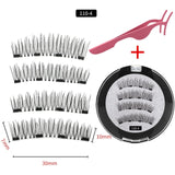 2 pairs of 4 handmade magnet eyelashes